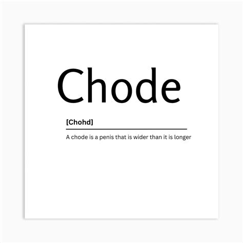 Chode